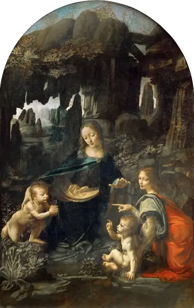 Virgin of the Rocks Leonardo da Vinci